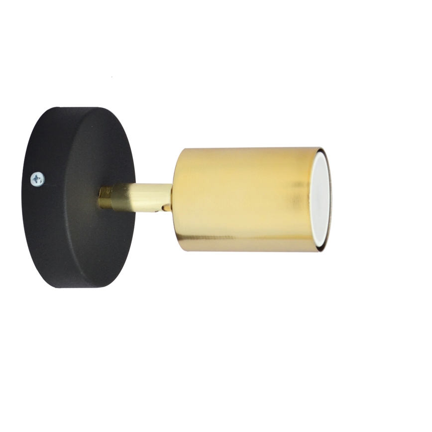 LED Nástěnné bodové svítidlo TUNE 1xGU10/4,8W/230V zlatá/černá