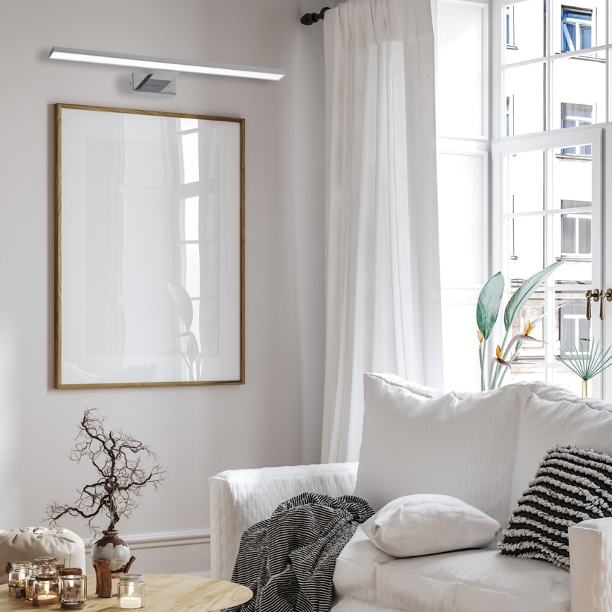 LED Nástěnné koupelnové svítidlo SHINE LED/7W/230V 30 cm IP44 lesklý chrom