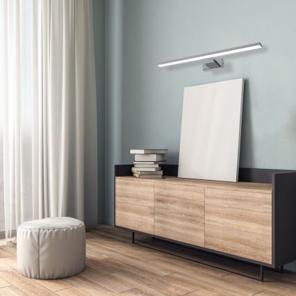 LED Nástěnné koupelnové svítidlo SHINE LED/7W/230V 30 cm IP44 lesklý chrom