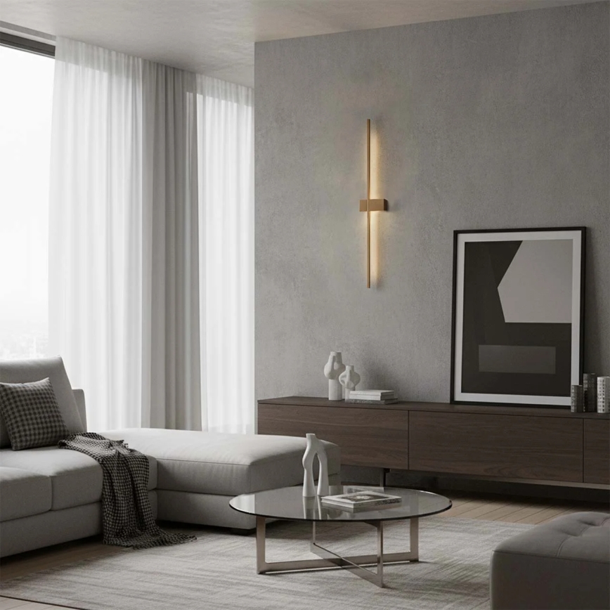 LED Nástěnné svítidlo AISHA LED/12W/230V 4000K zlatá