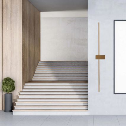 LED Nástěnné svítidlo AISHA LED/20W/230V 4000K 120 cm zlatá