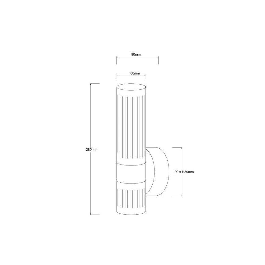 LED Nástěnné svítidlo AMBIENTE LED/6W/230V 3000/4000/6000K zlatá