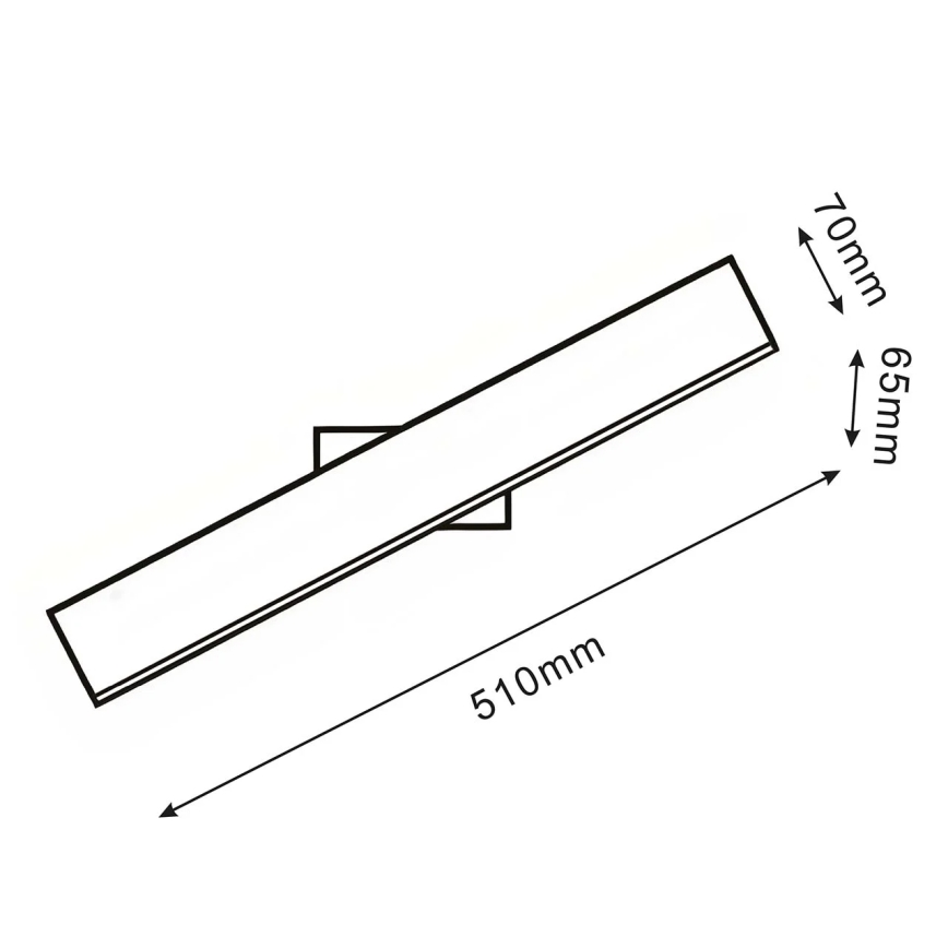 LED Nástěnné svítidlo BERNADETTA LED/10W/230V 4000K bílá