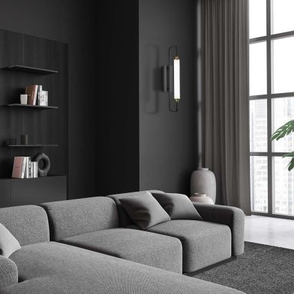 LED Nástěnné svítidlo FELICJA LED/10W/230V 4000K černá