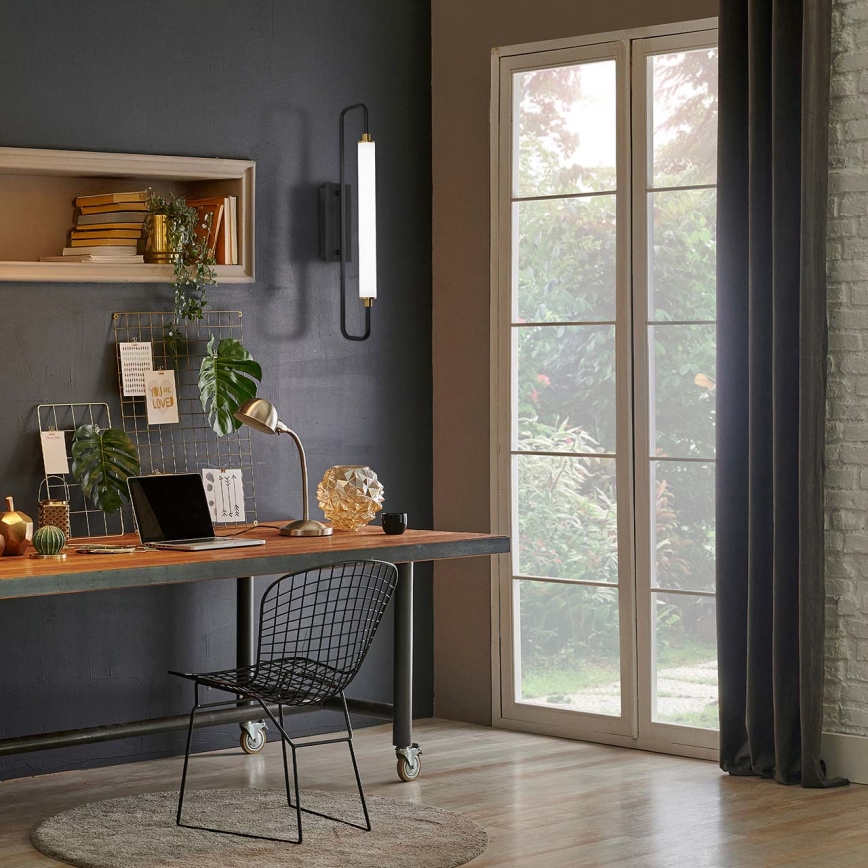 LED Nástěnné svítidlo FELICJA LED/14W/230V 4000K černá