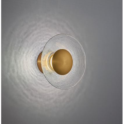 LED Nástěnné svítidlo GLAMOUR LED/9W/230V zlatá