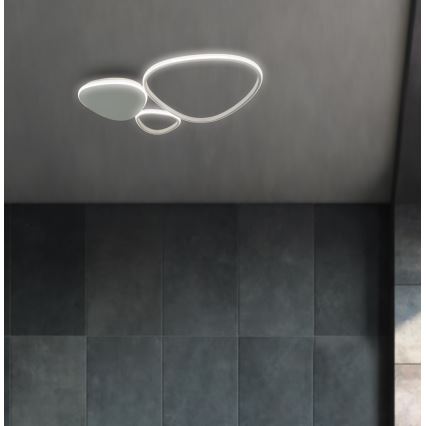 LED Nástěnné svítidlo HELIX LED/33W/230V šedá