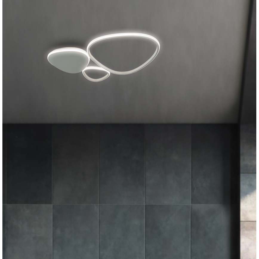 LED Nástěnné svítidlo HELIX LED/33W/230V šedá