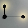 LED Nástěnné svítidlo JOY 2xGX53/6W/230V černá