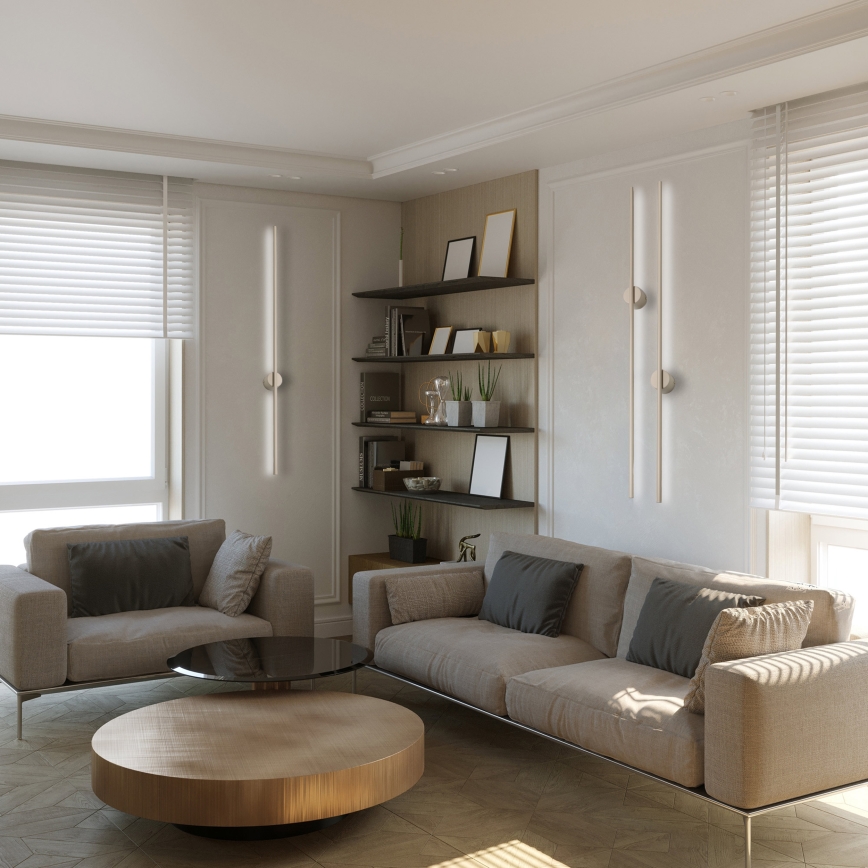 LED Nástěnné svítidlo LANA LED/12W/230V 4000K béžová