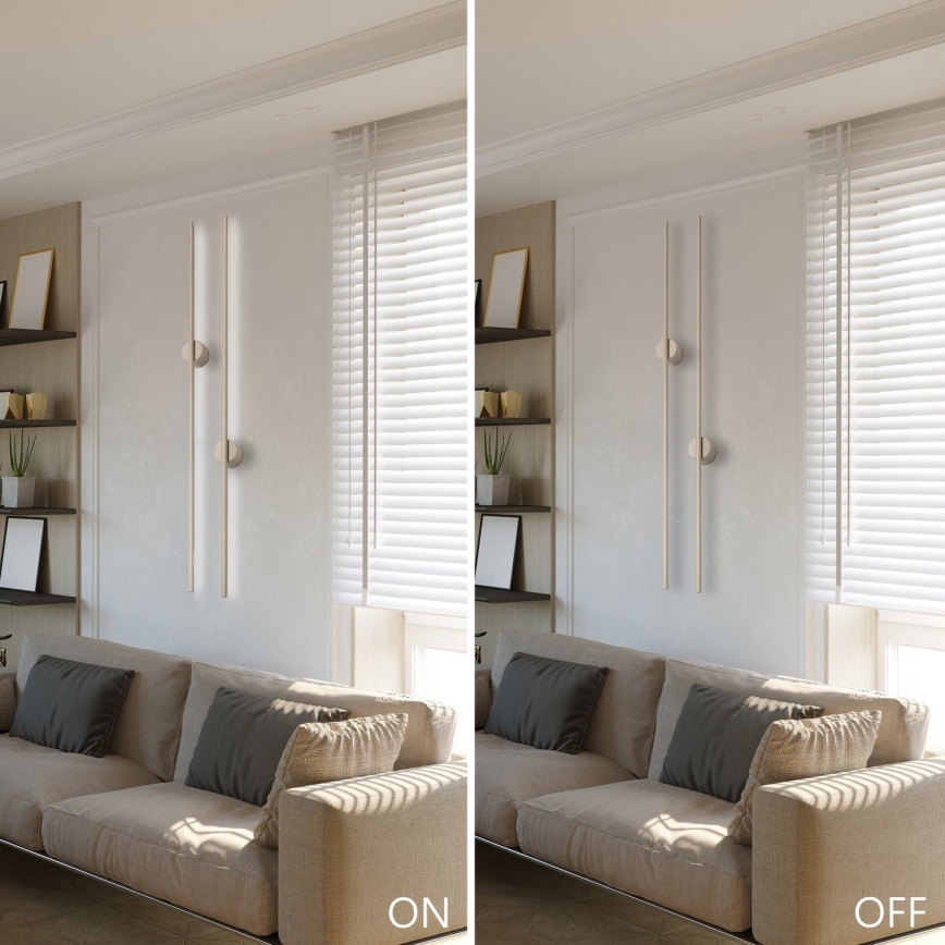 LED Nástěnné svítidlo LANA LED/12W/230V 4000K béžová