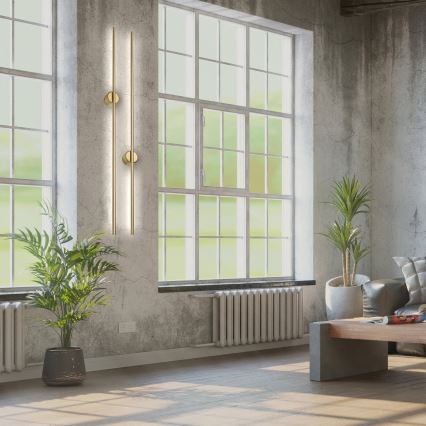 LED Nástěnné svítidlo LANA LED/12W/230V 4000K matná zlatá