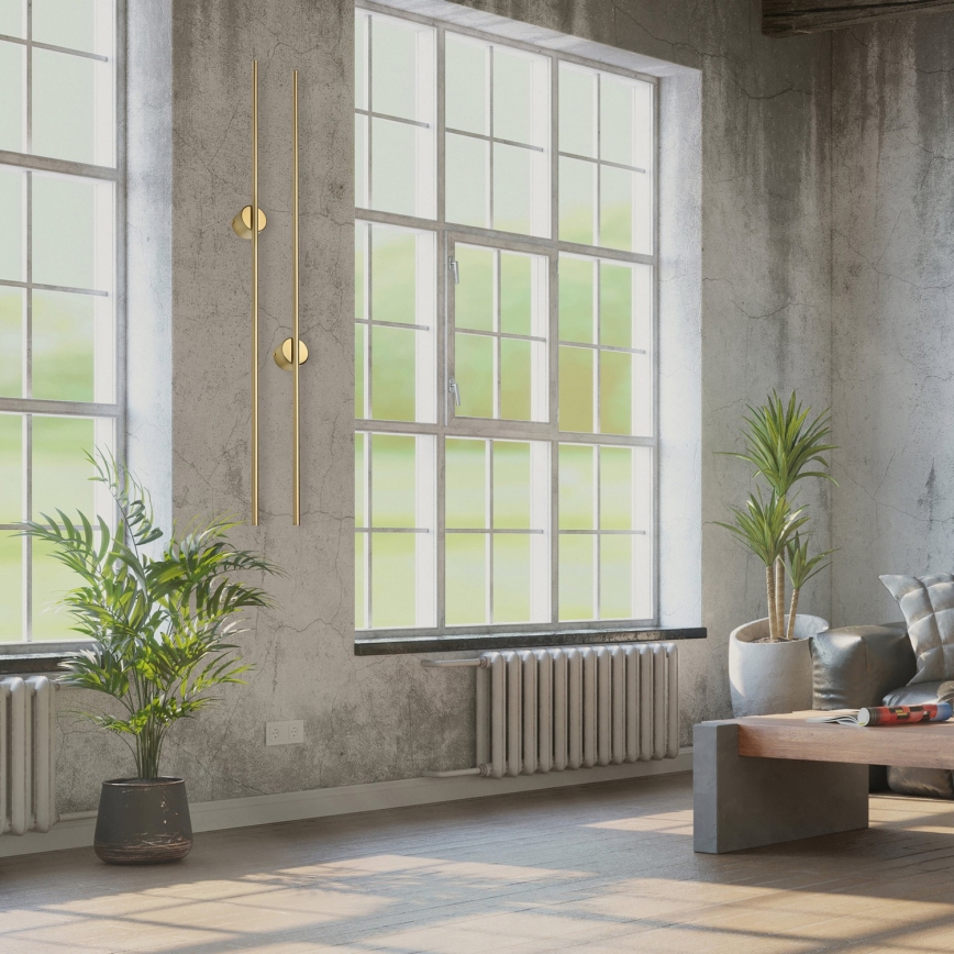 LED Nástěnné svítidlo LANA LED/12W/230V 4000K matná zlatá