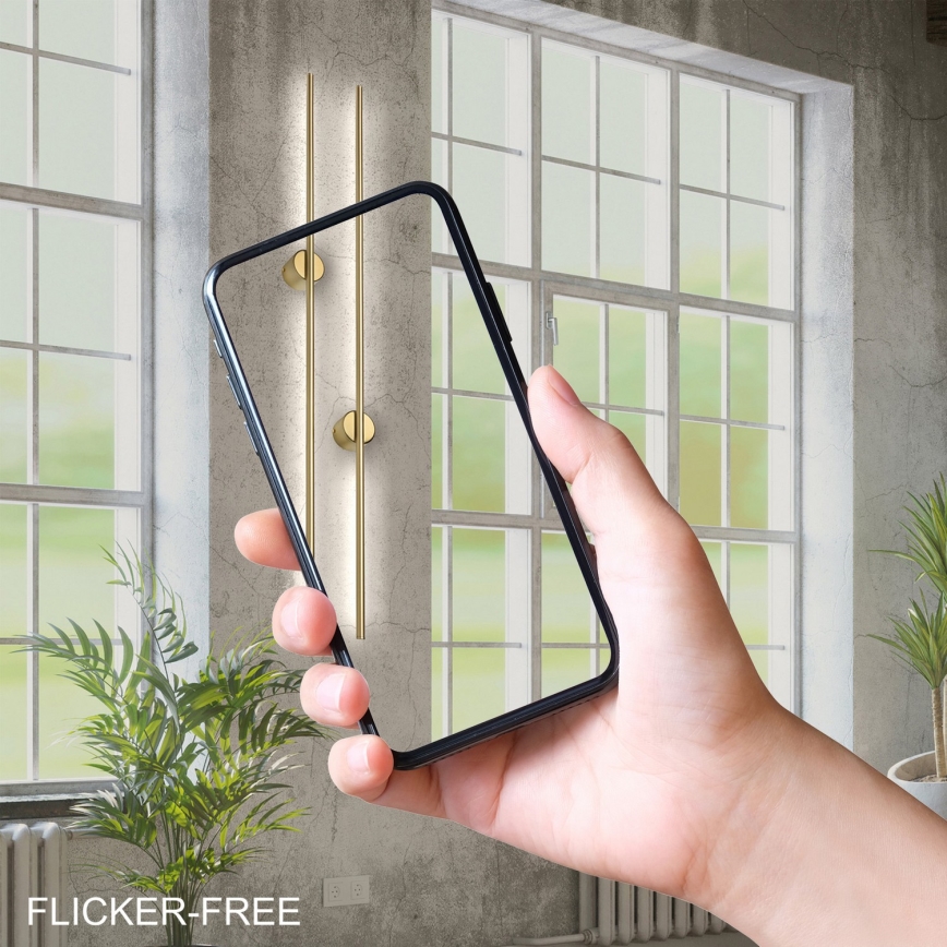 LED Nástěnné svítidlo LANA LED/12W/230V 4000K matná zlatá