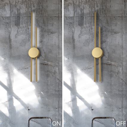 LED Nástěnné svítidlo LANA LED/15W/230V 4000K matná zlatá