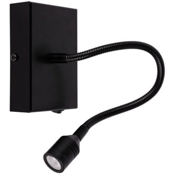 LED Nástěnné svítidlo LECTOR LED/2,5W/230V černá