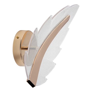 LED Nástěnné svítidlo LED/12W/230V zlatá