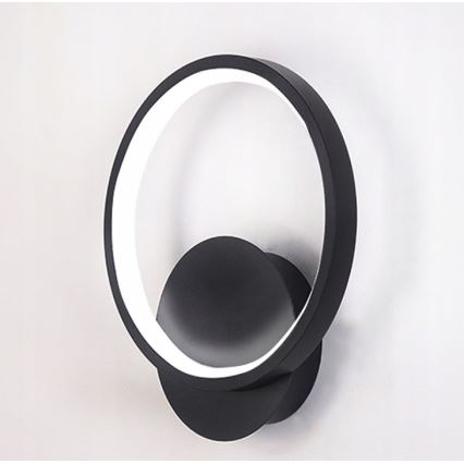 LED Nástěnné svítidlo LED/14W/230V černá