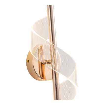 LED Nástěnné svítidlo LED/8W/230V 3000K zlatá