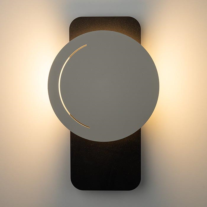 LED Nástěnné svítidlo LITO LED/7W/230V černá/béžová