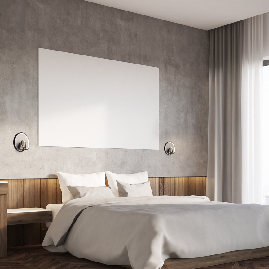 LED Nástěnné svítidlo LUCERO LED/13W/230V černá