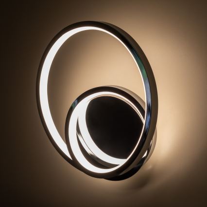 LED Nástěnné svítidlo LUCERO LED/13W/230V lesklý chrom