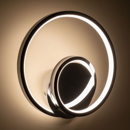 LED Nástěnné svítidlo LUCERO LED/13W/230V lesklý chrom