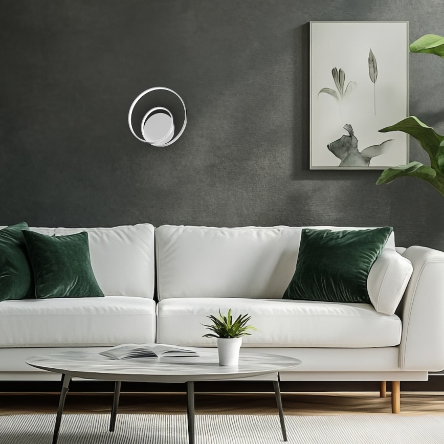 LED Nástěnné svítidlo LUCERO LED/13W/230V lesklý chrom