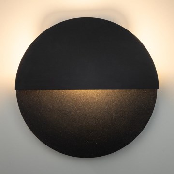 LED Nástěnné svítidlo LUNA LED/7W/230V pr. 26 cm černá