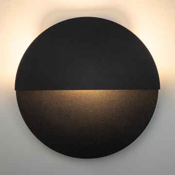 LED Nástěnné svítidlo LUNA LED/7W/230V pr. 36 cm černá