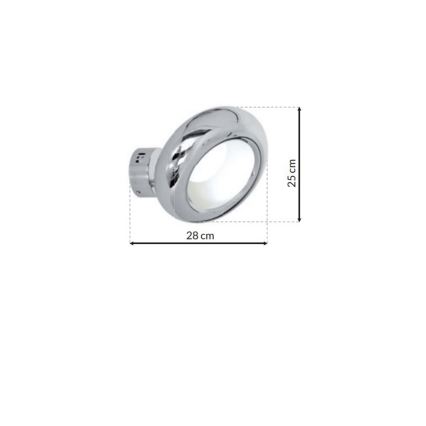 LED Nástěnné svítidlo MERCURIO 1xLED/12W/230V