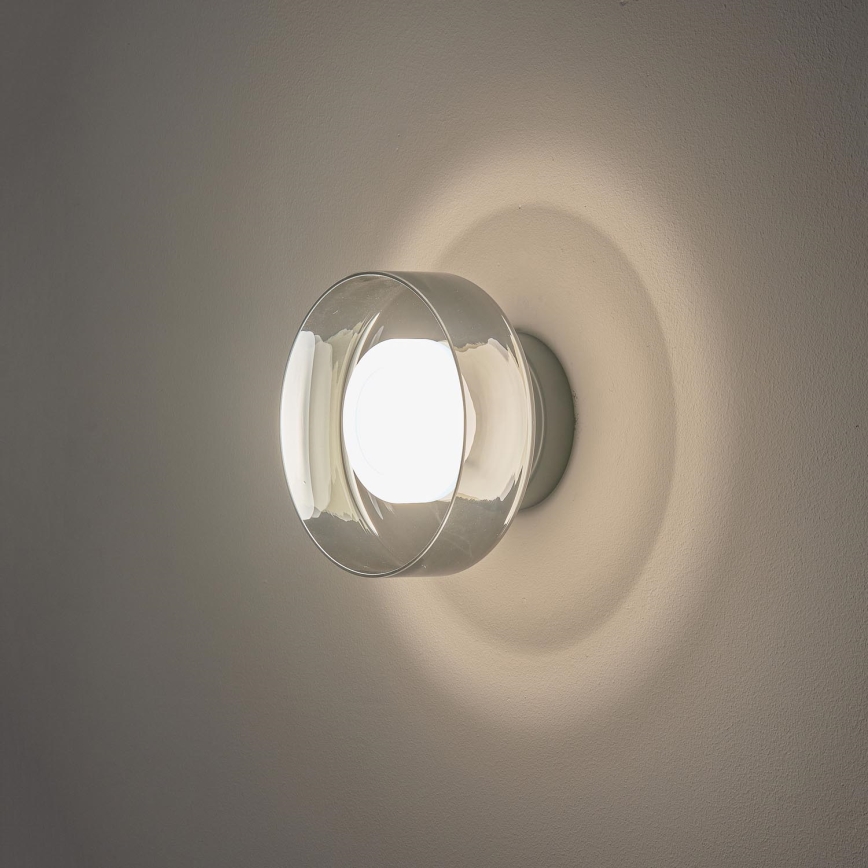 LED Nástěnné svítidlo NIMBUS LED/8W/230V 3000K černá/kouřová