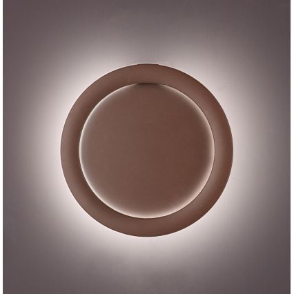 LED Nástěnné svítidlo PALERMO LED/16W/230V hnědá