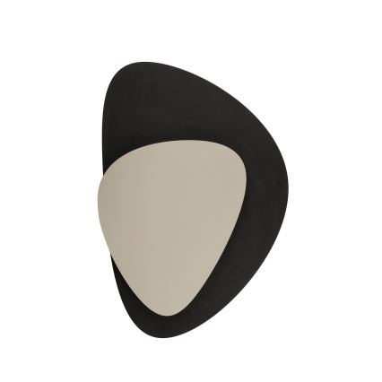 LED Nástěnné svítidlo PEDRA LED/7W/230V černá/béžová