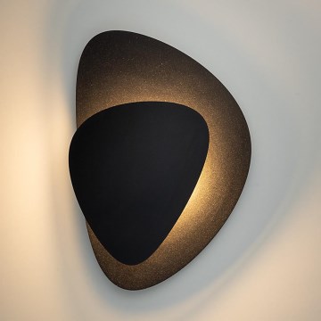 LED Nástěnné svítidlo PEDRA LED/7W/230V černá