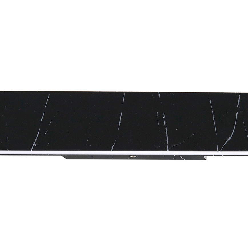 LED Nástěnné svítidlo PIERCE LED/12W/230V 30 cm černá