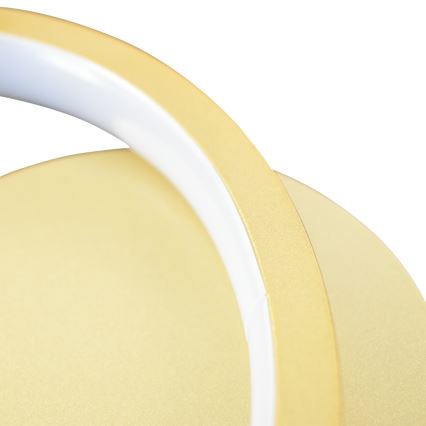 LED Nástěnné svítidlo ROTONDA LED/7W/230V zlatá