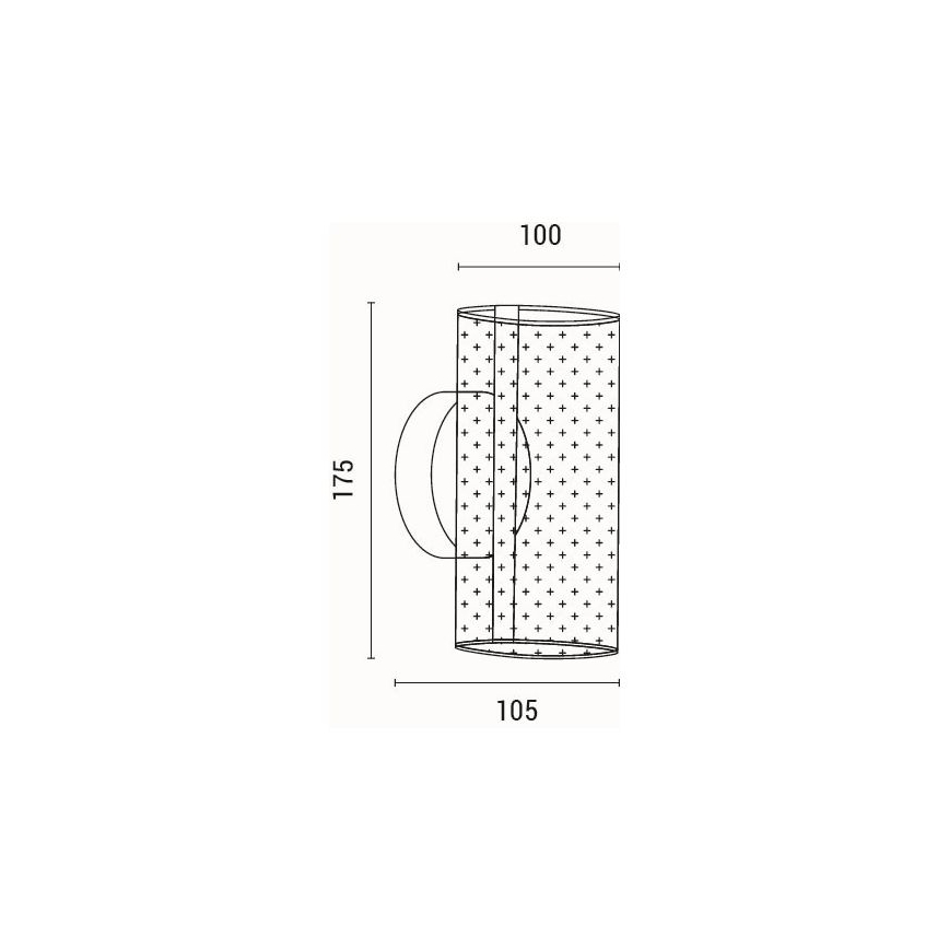 LED Nástěnné svítidlo SILK LED/8W/230V 3000K