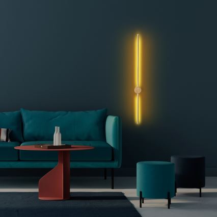 LED Nástěnné svítidlo SWORD LED/13W/230V 3000K matná zlatá