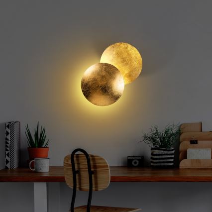 LED Nástěnné svítidlo YOSMA LED/5W/230V 3000K zlatá
