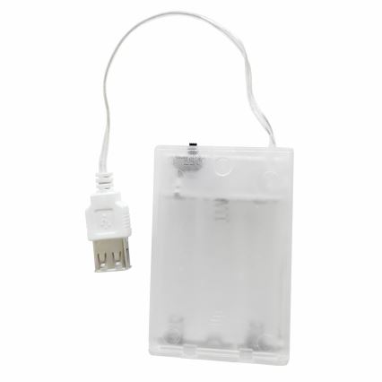 LED Neonová nástěnná dekorace GAME LED/3W/3xAA USB modrá