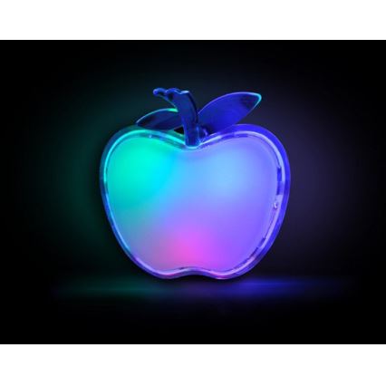 LED Noční světlo do zásuvky APPLE LED/0,4W/230V