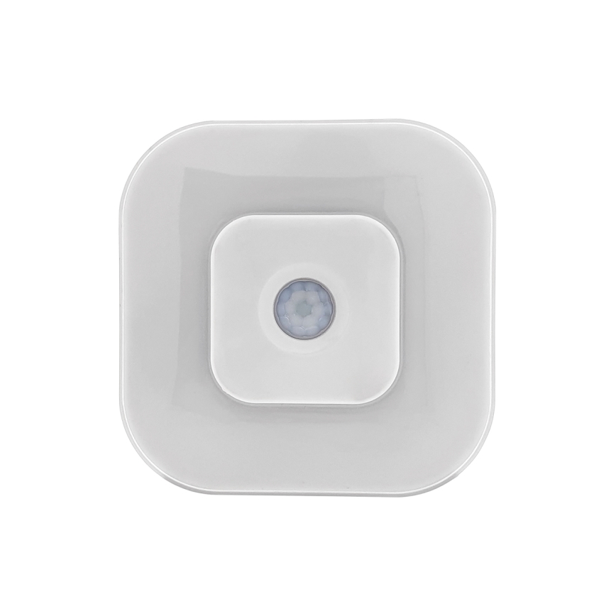 LED Noční světlo se senzorem LED/0,5W/4,5V 3xAAA bílá