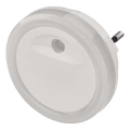 LED Noční světlo se senzorem soumraku LED/0,3W/230V