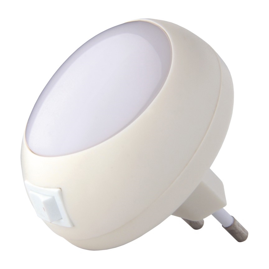 LED Noční svítidlo do zásuvky 5xLED/0,6W/230V
