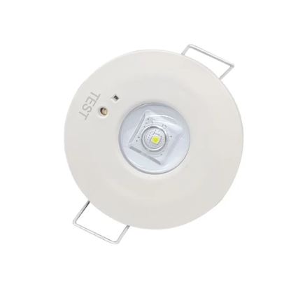 LED Nouzové podhledové svítidlo LED/1,2W/230V 6000K