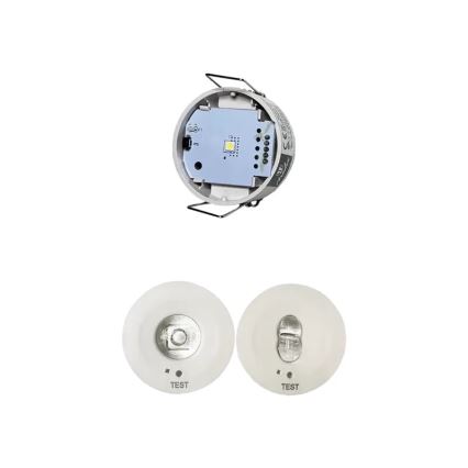 LED Nouzové podhledové svítidlo LED/1,2W/230V 6000K