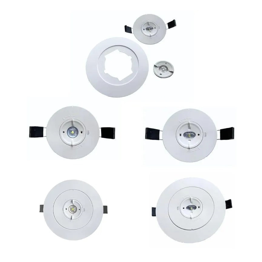LED Nouzové podhledové svítidlo LED/2W/230V 6000K