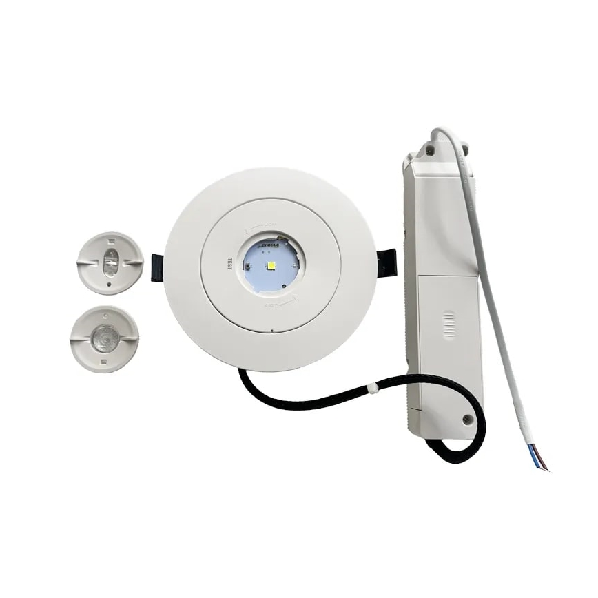 LED Nouzové podhledové svítidlo LED/2W/230V 6000K