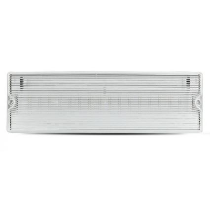 LED Nouzové svítidlo EMERGENCY EXIT LED/3W/230V IP65 6000K 1200mAh